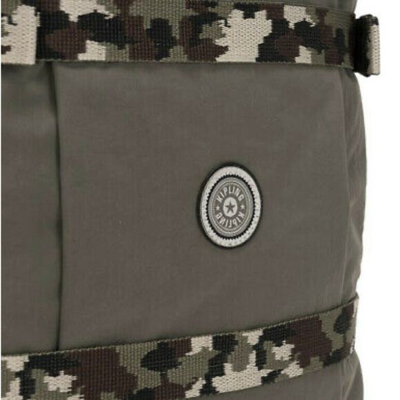 Kipling Tamiko Laptop Backpack 2 In 1 Laptop Protection Camu large 13 - Picture 3 of 5